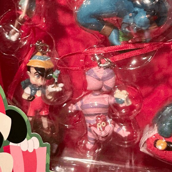 Disney Classics Mini Sketchbook Ornament 8-pc Set New in Box NWT Chirstmas Holid - Picture 8 of 8